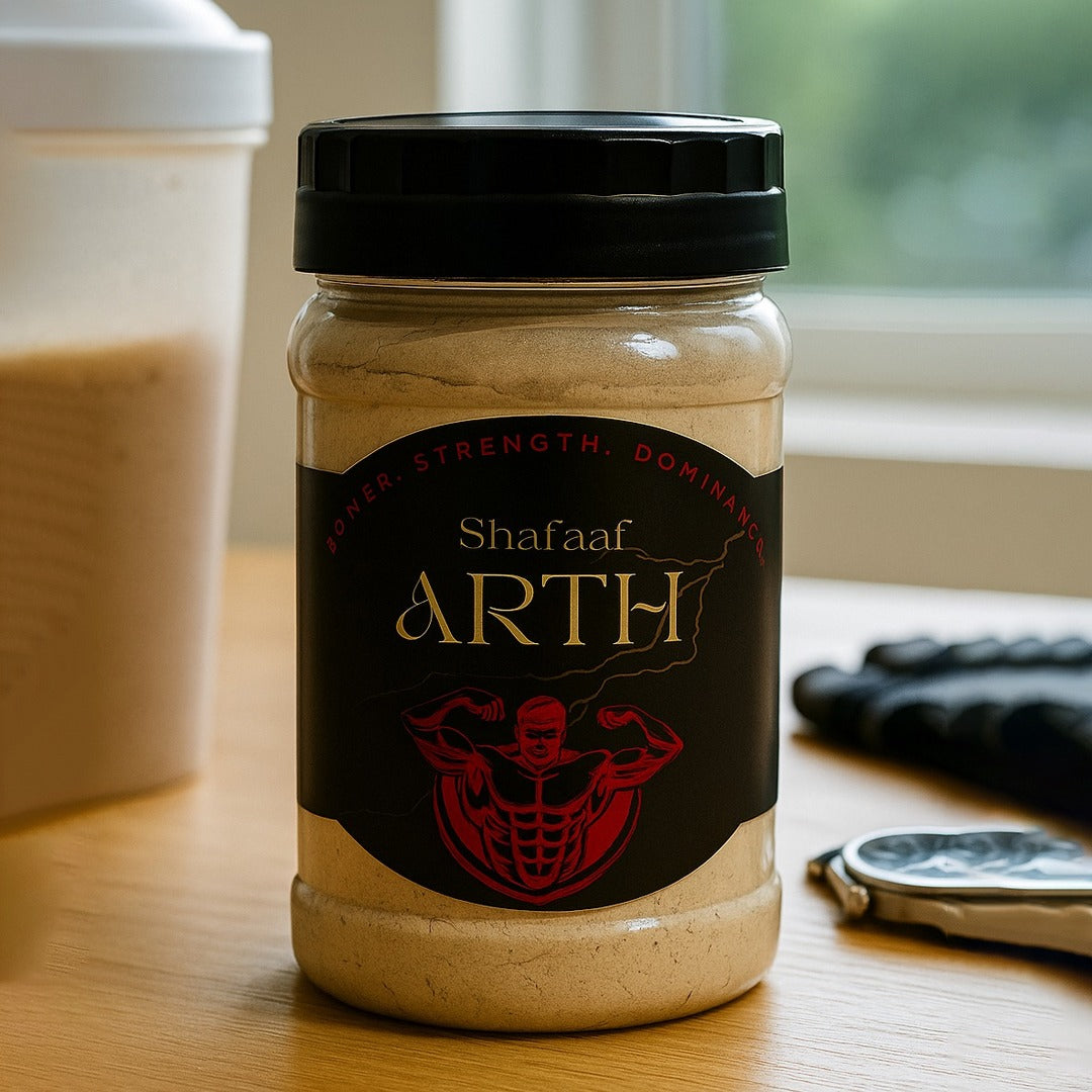 Shafaaf ARTH – Herbal Testosterone Booster for Men | Natural Strength & Stamina Enhancer | 100g