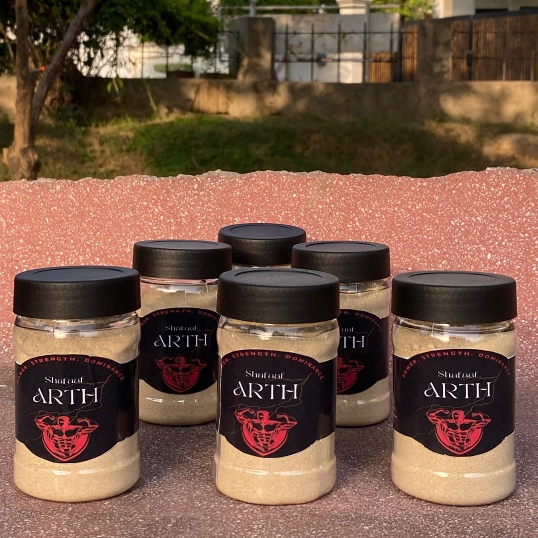 Shafaaf ARTH – Herbal Testosterone Booster for Men | Natural Strength & Stamina Enhancer | 100g