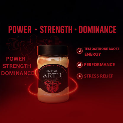 Shafaaf ARTH – Herbal Testosterone Booster for Men | Natural Strength & Stamina Enhancer | 100g