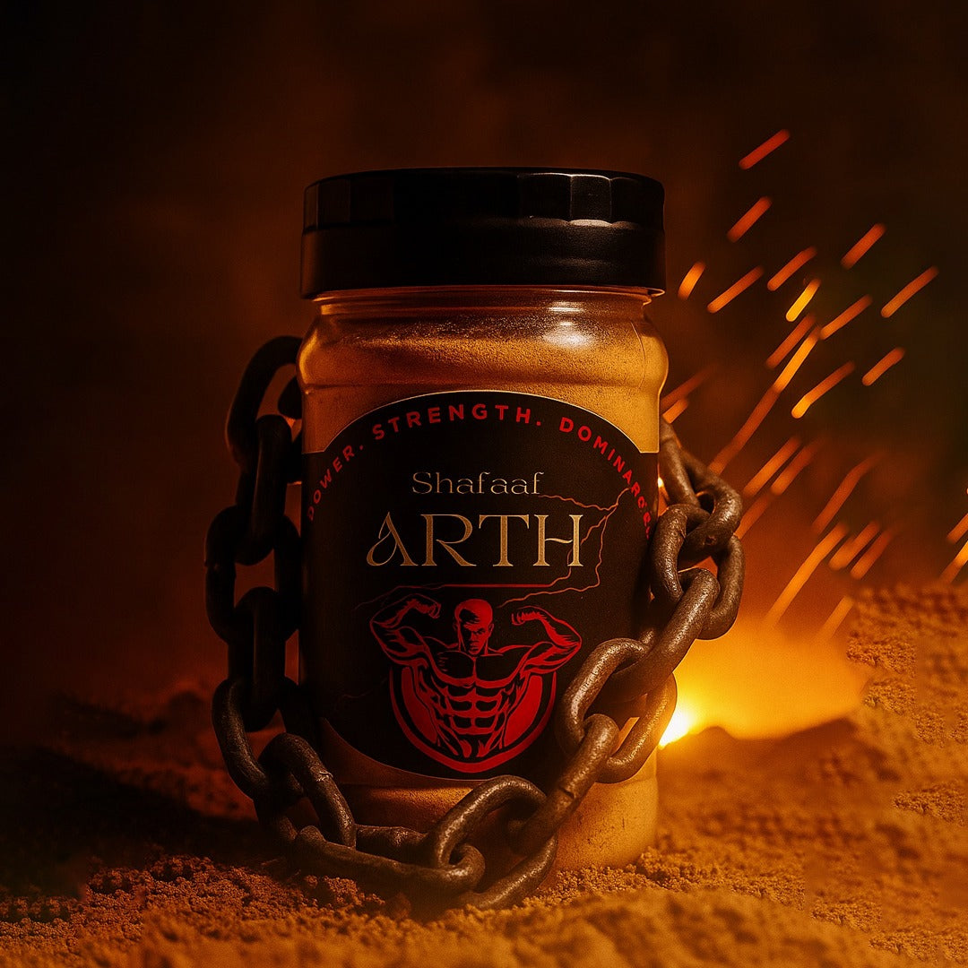 Shafaaf ARTH – Herbal Testosterone Booster for Men | Natural Strength & Stamina Enhancer | 100g