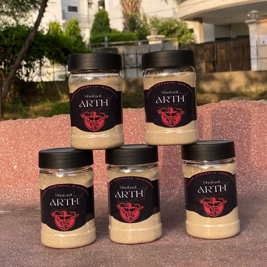 Shafaaf ARTH – Herbal Testosterone Booster for Men | Natural Strength & Stamina Enhancer | 100g